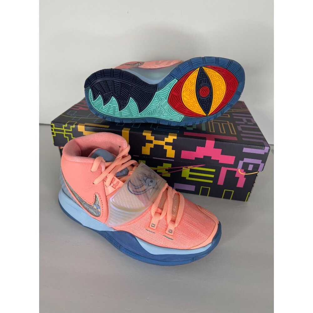Nike x Concepts Kyrie 6 Sneakers Pink Tint & Guava Ice Women's EU 35.5 US 5 NEW